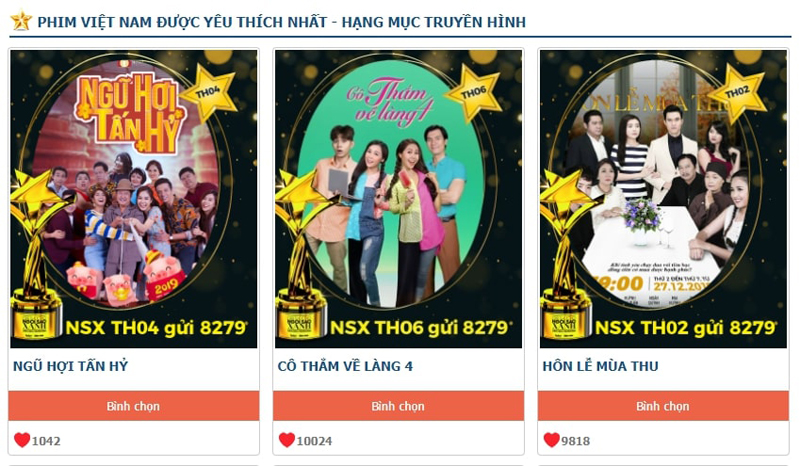 909.Top 3 phim Truyền hình