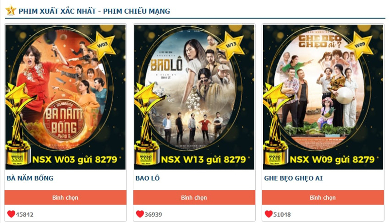 909.Top 3 phim Web Drama