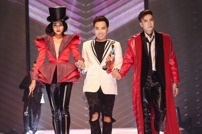 Thanh Hằng trong show diễn của Ivan Trần