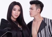 Ngất ngây với vẻ đẹp của Lộ Lộ khi diện áo dài cách tân bên cạnh hotboy họa sĩ Cao Danh Lợi