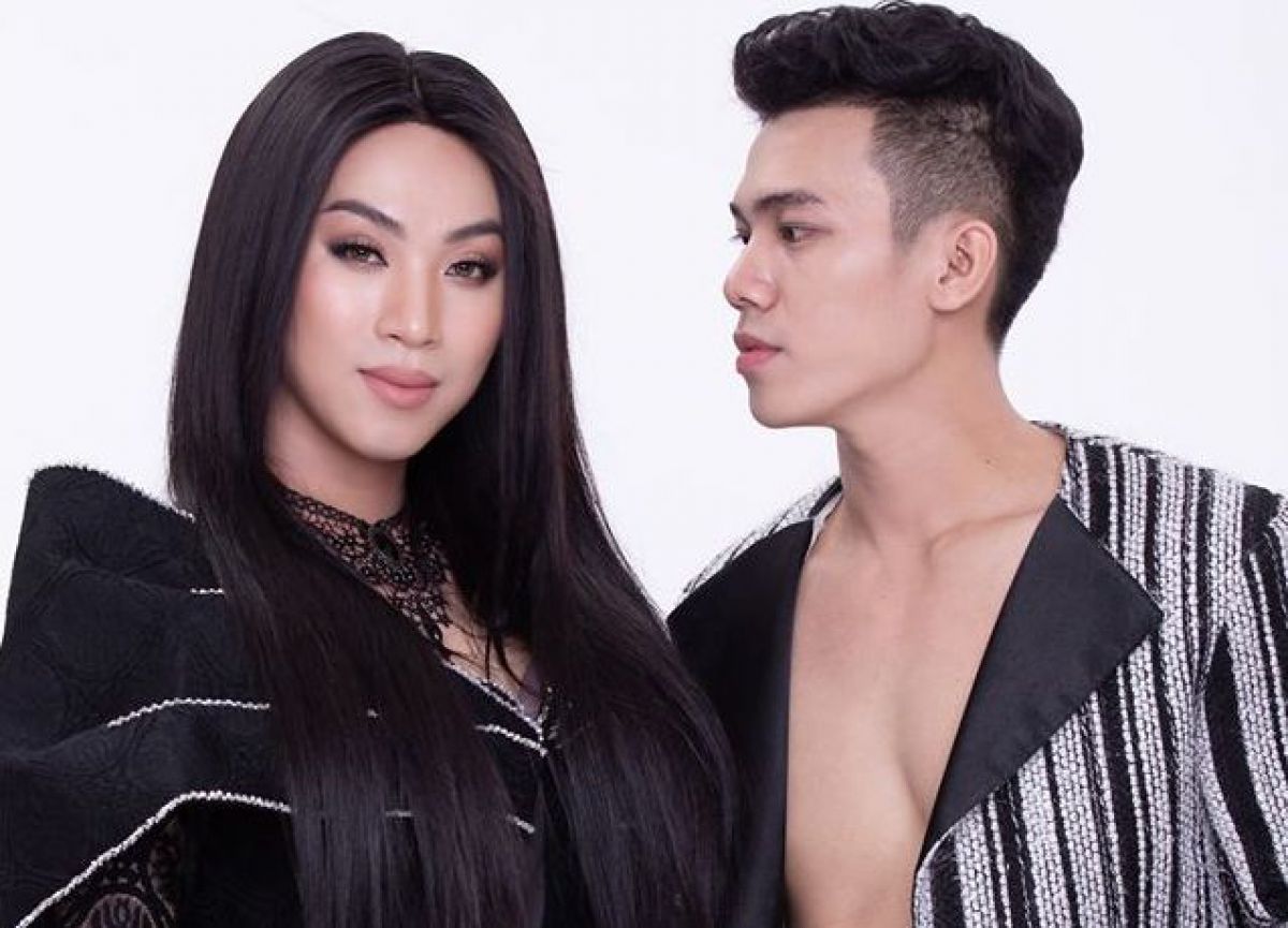 Ngất ngây với vẻ đẹp của Lộ Lộ khi diện áo dài cách tân bên cạnh hotboy họa sĩ Cao Danh Lợi