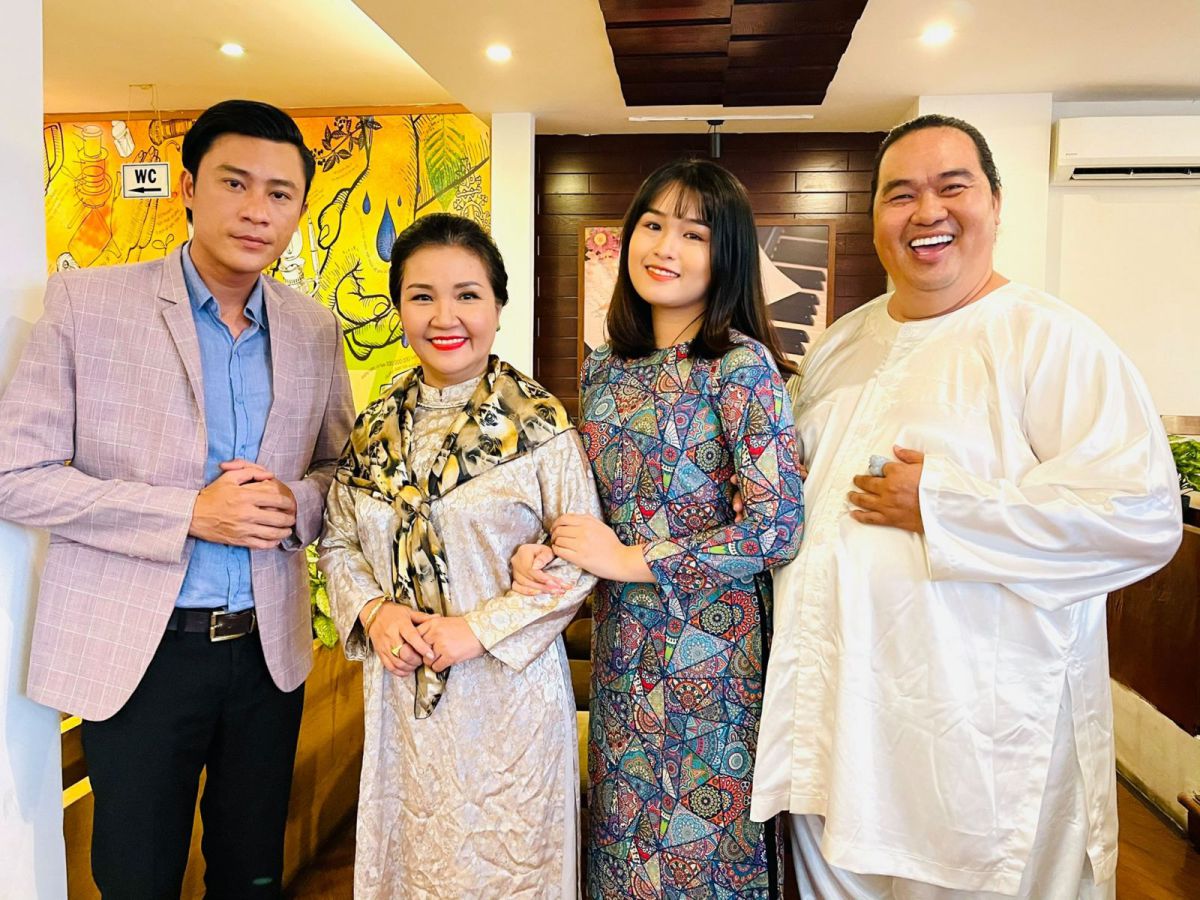Khánh Trinh chuẩn bị đóng phim "Hoàng Hạc Lâu" của ba Hoàng Mập
