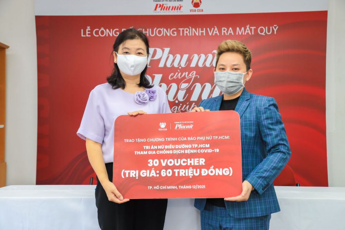 BÁO PHỤ NỮ TP.HCM HỢP TÁC CÙNG VUA CUA JSC CÔNG BỐ CHƯƠNG TRÌNH “PHỤ NỮ CÙNG PHỤ NỮ GIÚP PHỤ NỮ”