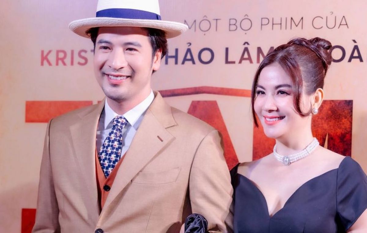 Dàn sao Việt tưng bừng hội ngộ chúc mừng Đoàn Minh Tài và Kristine Thảo Lâm ra mắt phim