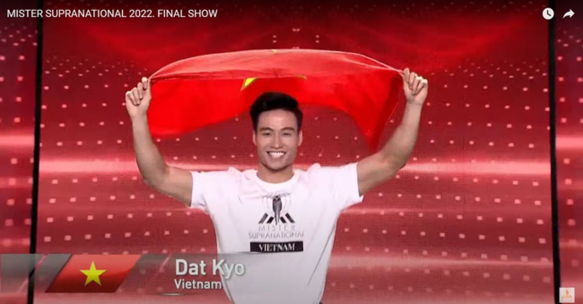 Đạt Kyo giành giải Nam vương Siêu Quốc gia châu Á 2022