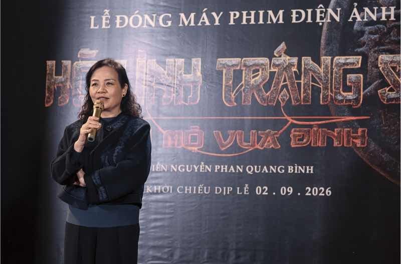 LỄ Đ&Oacute;NG M&Aacute;Y PHIM ĐIỆN ẢNH "HỘ LINH TR&Aacute;NG SĨ - B&Iacute; ẨN MỘ VUA ĐINH"
