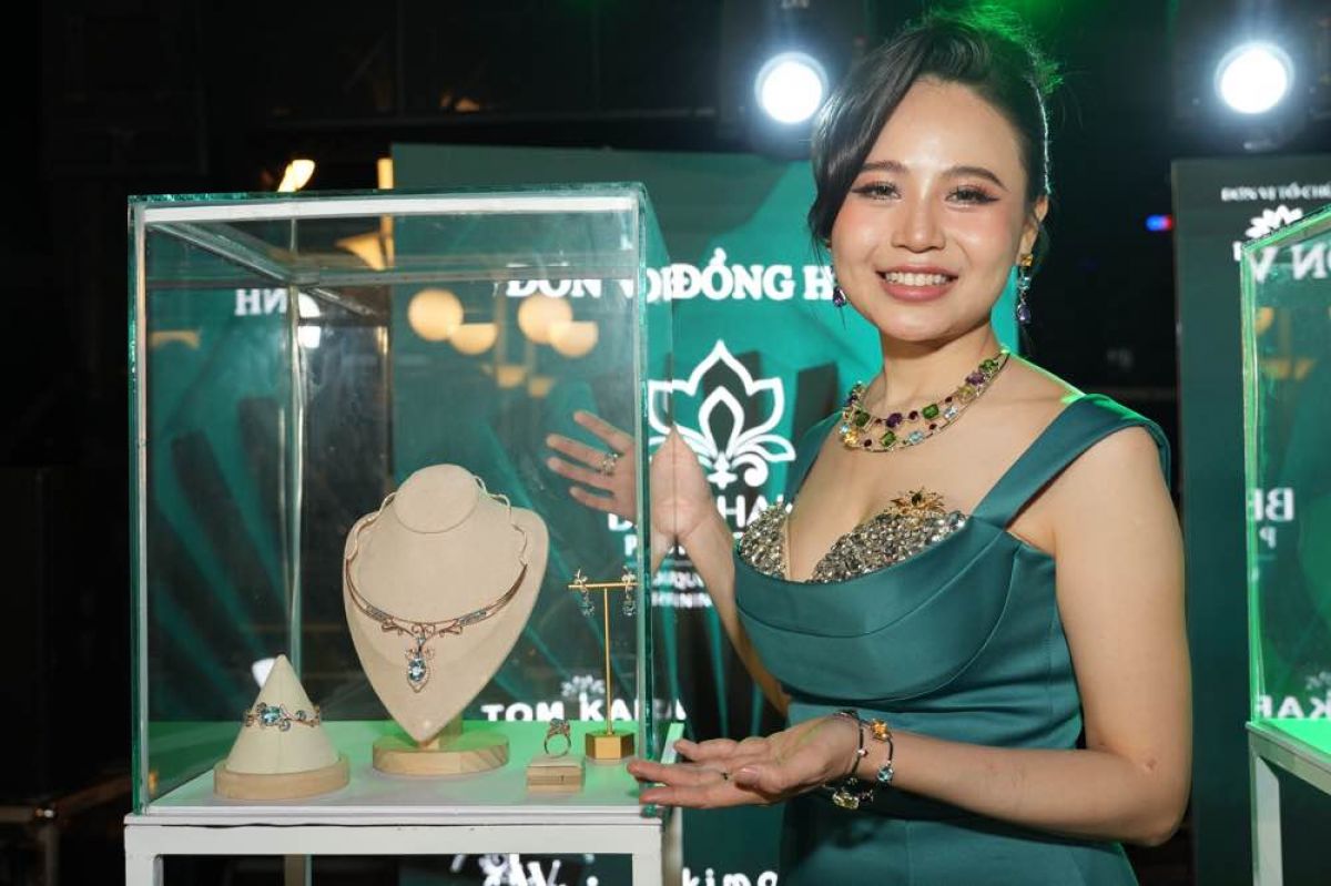Hoa hậu Đại dương VN 2023 Thu Uyên làm Đại sứ Thương hiệu độc quyền cho trang sức beGems Elite