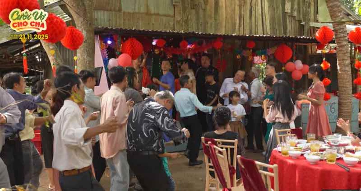 ĐÁM CƯỚI MIỀN TÂY ĐƯỢC TÁI DỰNG ĐẦY MÀU SẮC VÀ CHÂN THỰC TRONG PHIM HẬU TRƯỜNG “CƯỚI VỢ CHO CHA”