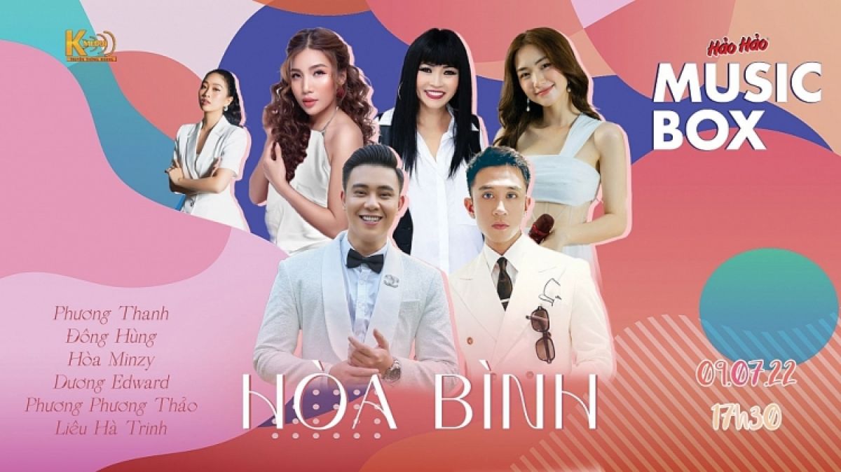 Phương Thanh, Đông Hùng, Hòa Minzy, Dương Edward, Phương Phương Thảo xác nhận tham gia 'Music Box' số cuối tại Hòa Bình