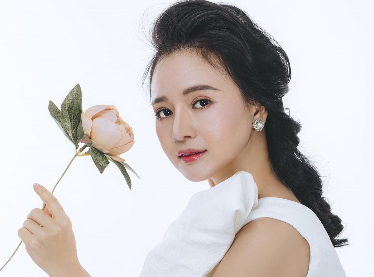 Hoa khôi Hoàng Hà giữ vai trò "cầm cân nảy mực" cho tại Đại Sứ Thương Hiệu GoldStar 2020
