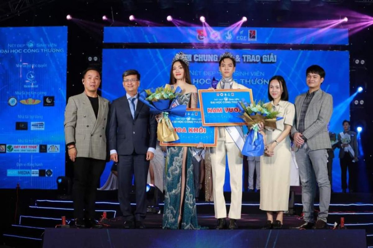 Hoàng Vỹ, Lưu Thị Thiêm nhận trọng trách Đại sứ Áo dài Nét đẹp Sinh viên ĐH Công thương 2023