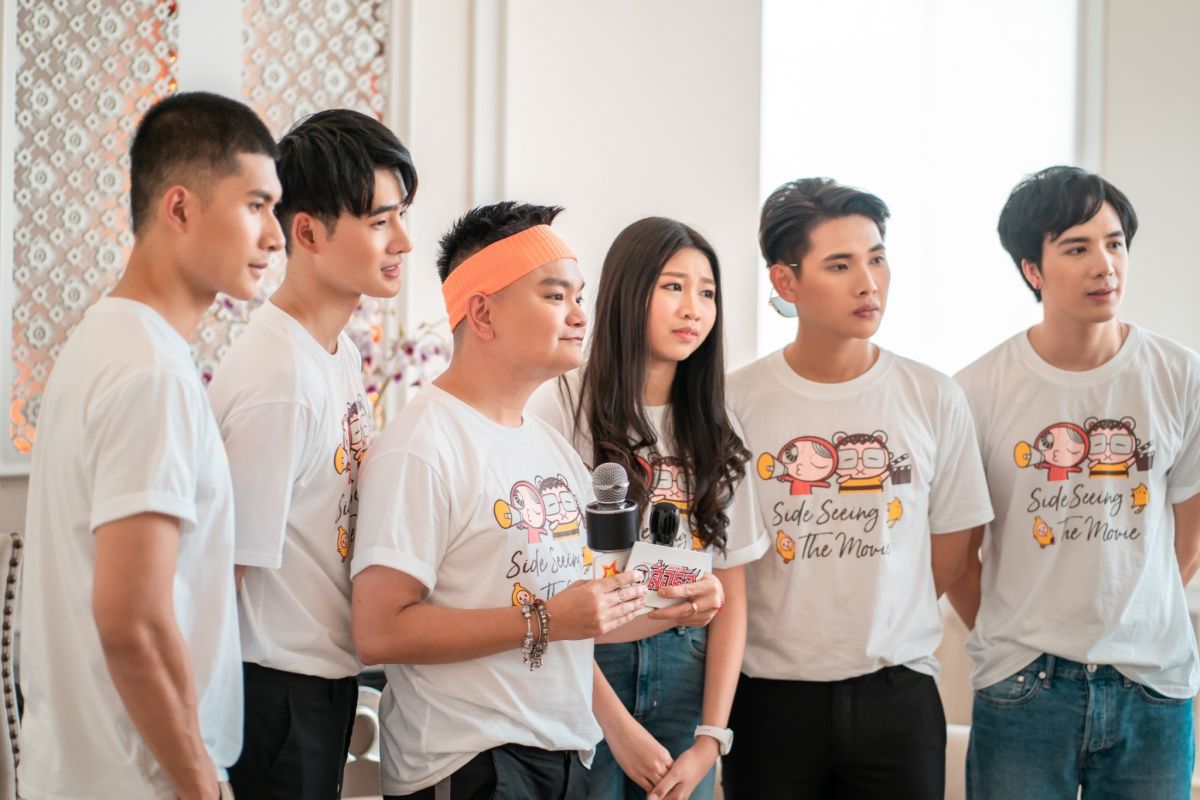 Trịnh Tú Trung cùng Ngọc Lan Vy bất ngờ tham gia lễ cúng khai máy bộ phim Châu Á “Side Seeing The Movie”